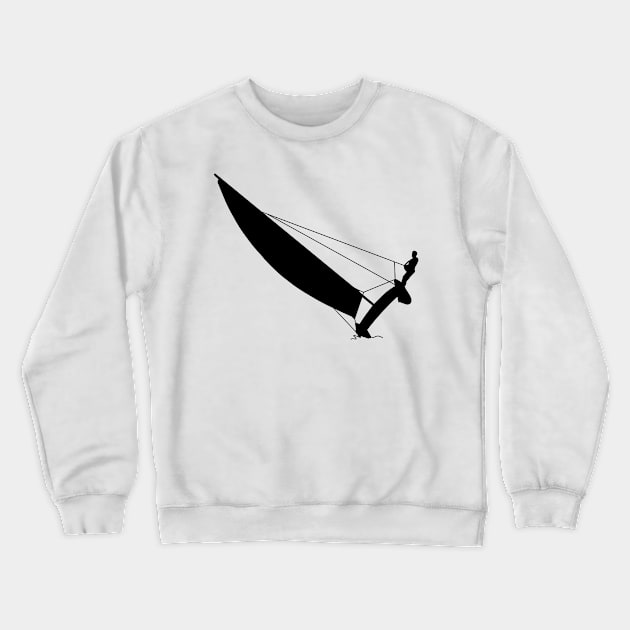 Catamaran - trapeze sailing Crewneck Sweatshirt by der-berliner